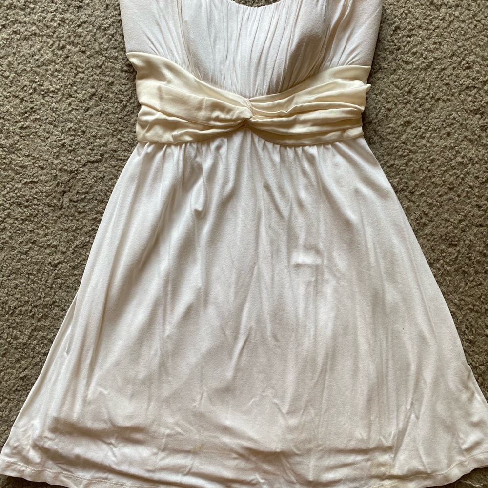 Strapless Dress.
